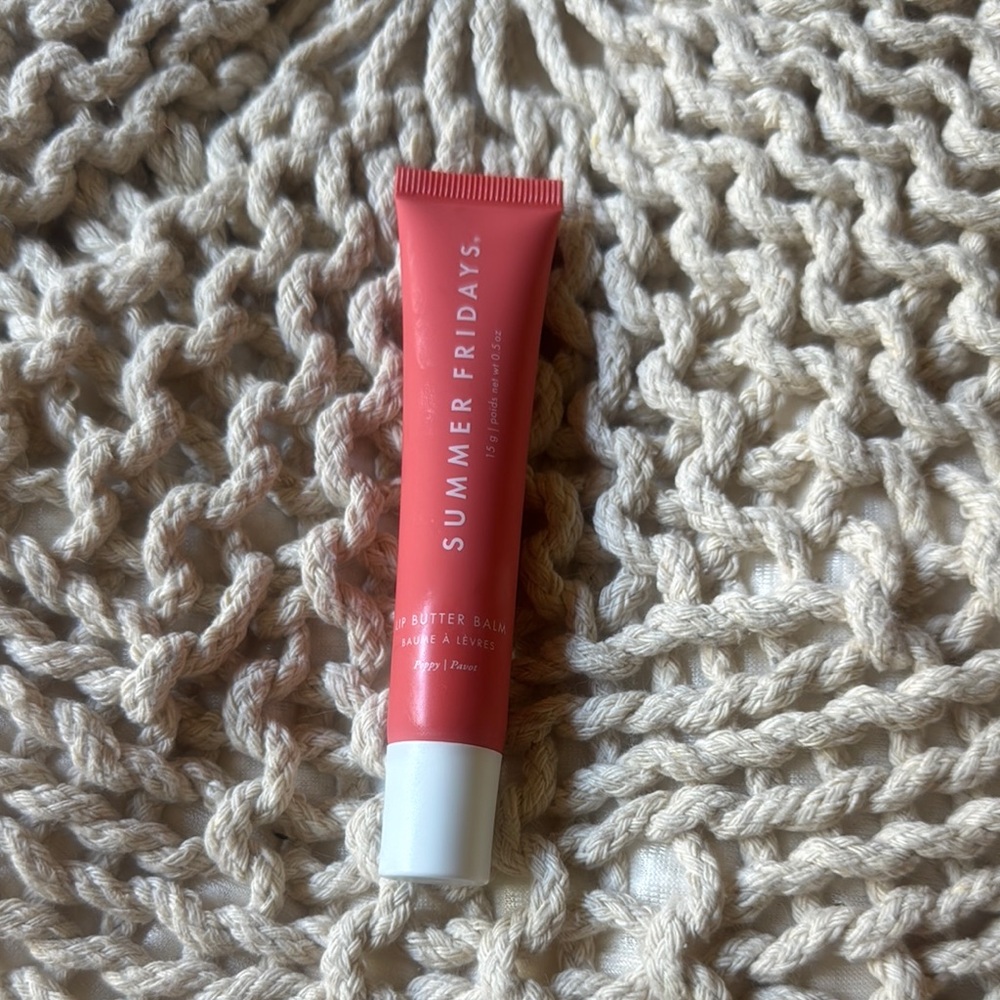 Summer Fridays Lip Balm in Poppy